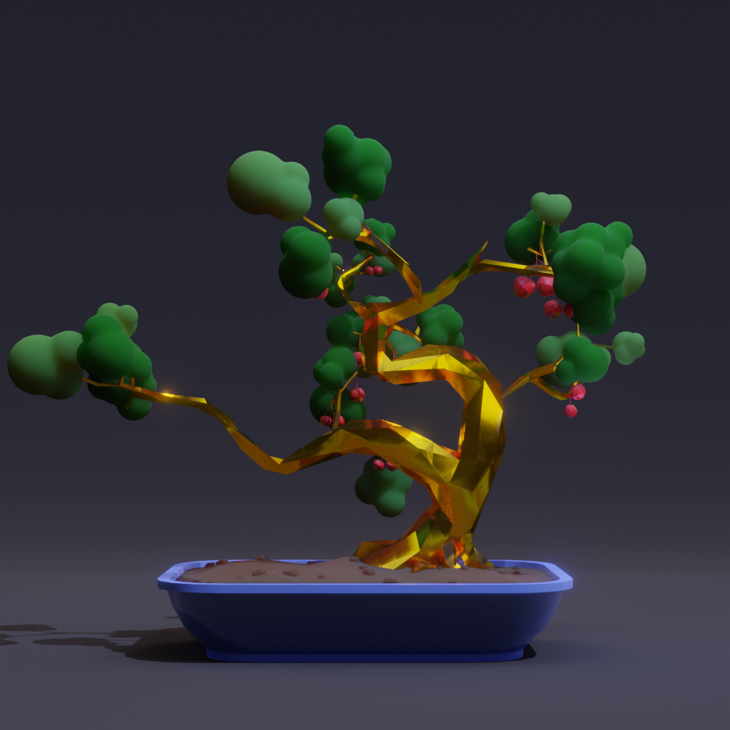 ZENFT Garden Society - Bonsai - Bonsai #8630 - NFT # 8630