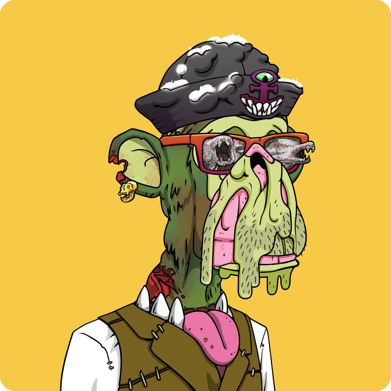 Yuga Labs - Mutant Ape Yacht Club - NFT # 12856