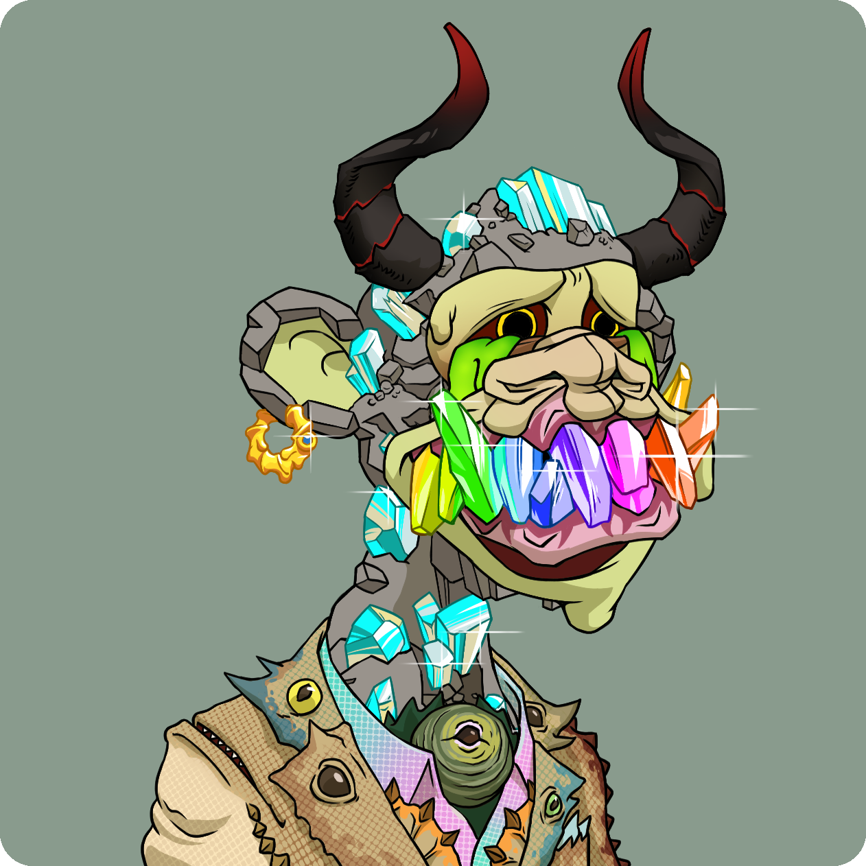 Yuga Labs - Mutant Ape Yacht Club - NFT # 22417