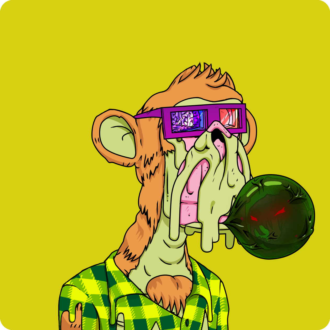 Yuga Labs - Mutant Ape Yacht Club - NFT # 5344