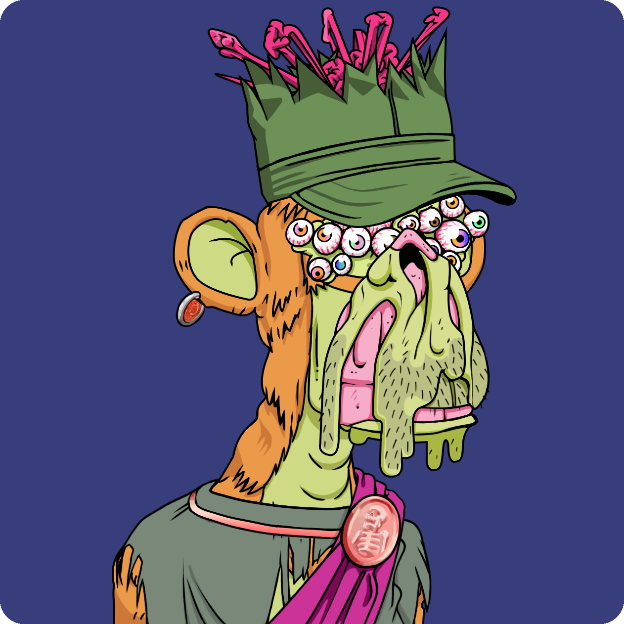 Yuga Labs - Mutant Ape Yacht Club - NFT # 3642