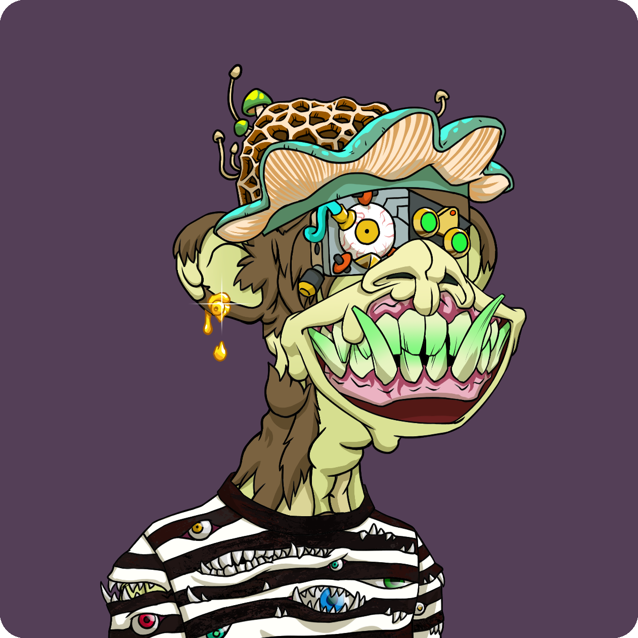 Yuga Labs - Mutant Ape Yacht Club - NFT # 9545