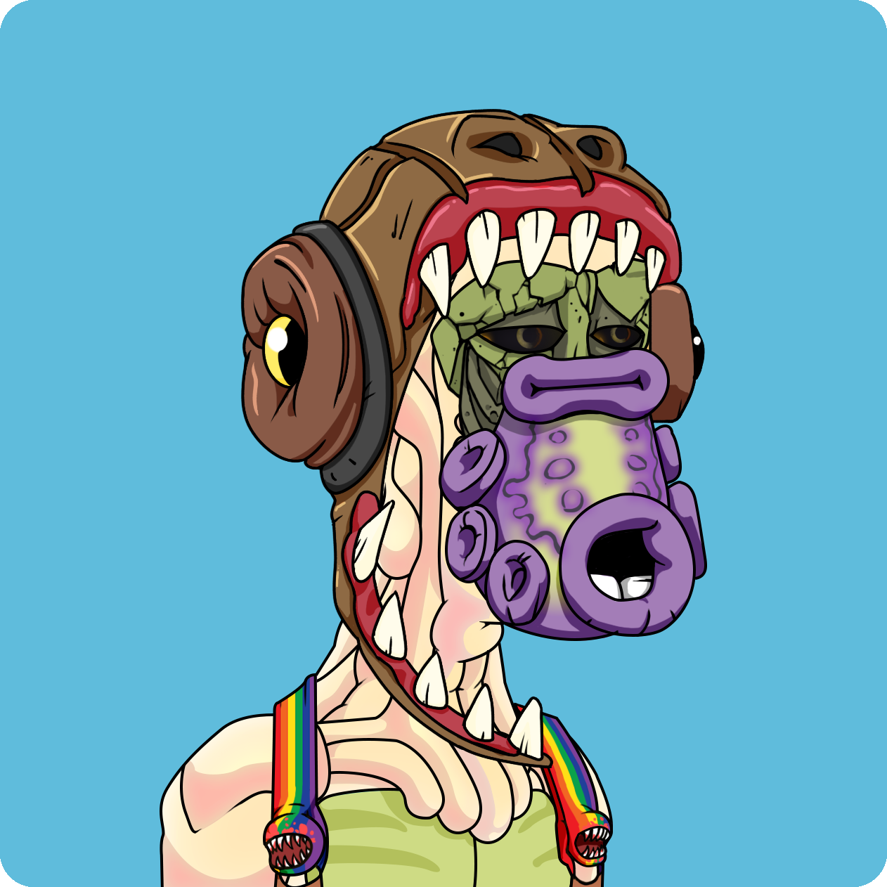 Yuga Labs - Mutant Ape Yacht Club - NFT # 17256