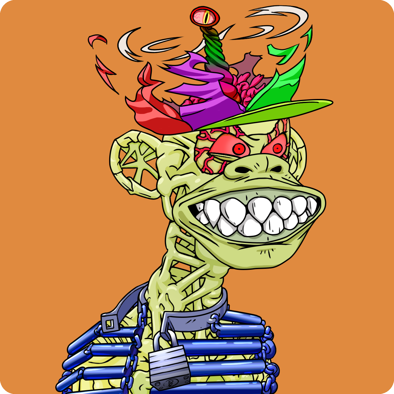 Yuga Labs - Mutant Ape Yacht Club - NFT # 8460