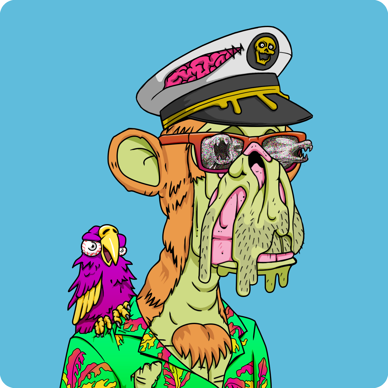 Yuga Labs - Mutant Ape Yacht Club - NFT # 7798