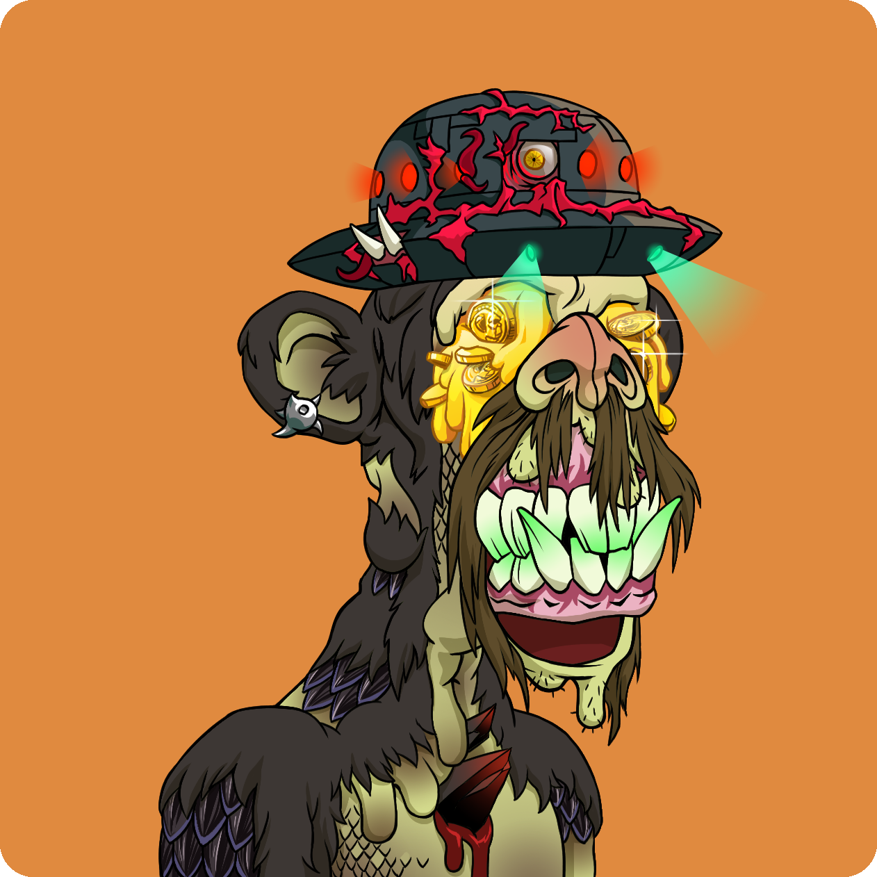 Yuga Labs - Mutant Ape Yacht Club - NFT # 17803