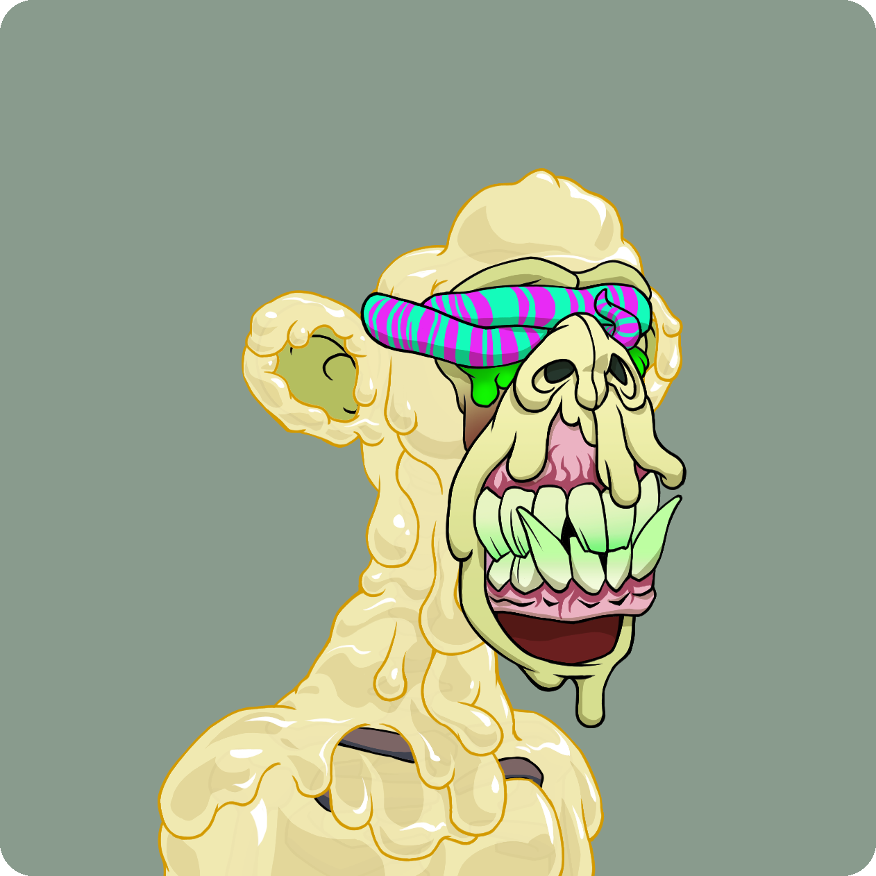 Yuga Labs - Mutant Ape Yacht Club - NFT # 10619