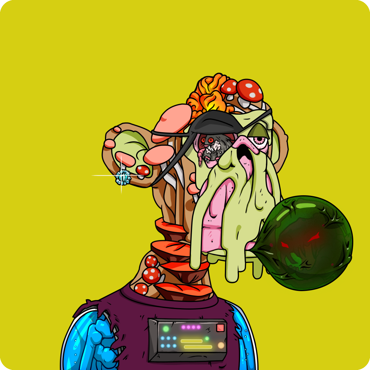 Yuga Labs - Mutant Ape Yacht Club - NFT # 5347