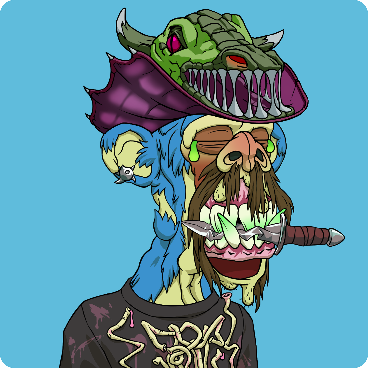 Yuga Labs - Mutant Ape Yacht Club - NFT # 6154