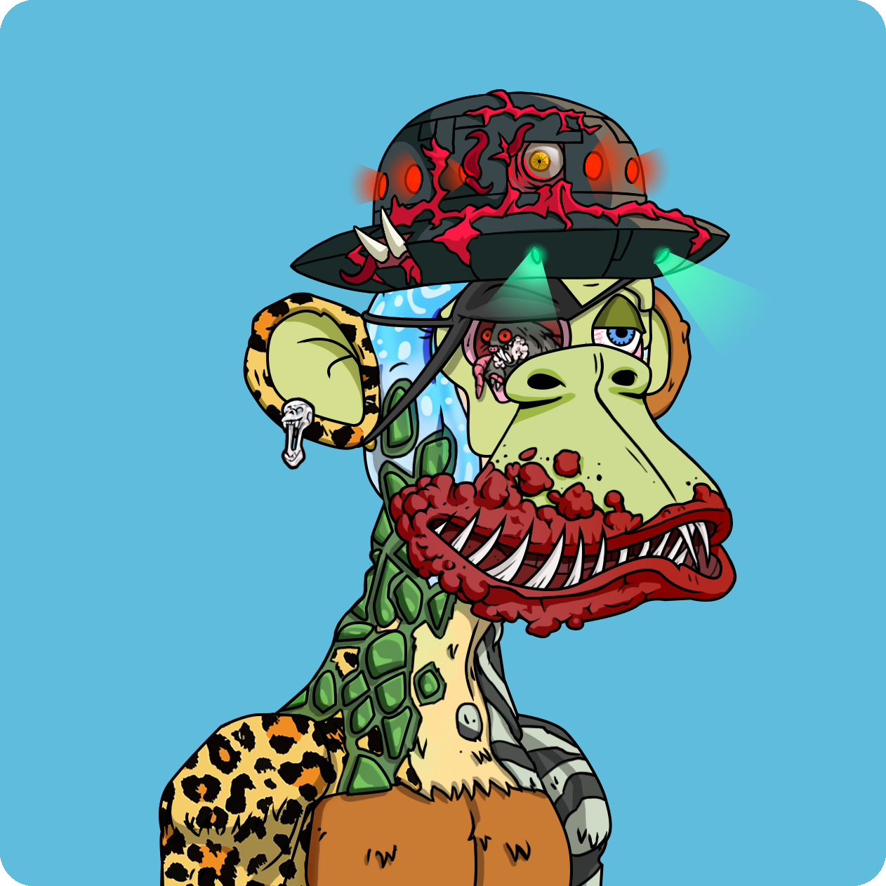 Yuga Labs - Mutant Ape Yacht Club - NFT # 18200