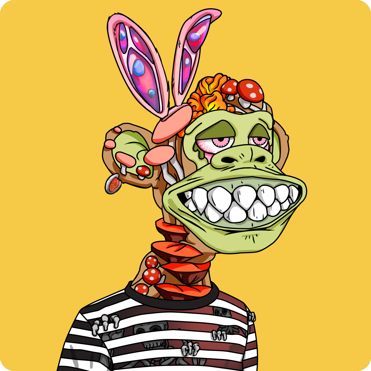 Yuga Labs - Mutant Ape Yacht Club - NFT # 7645