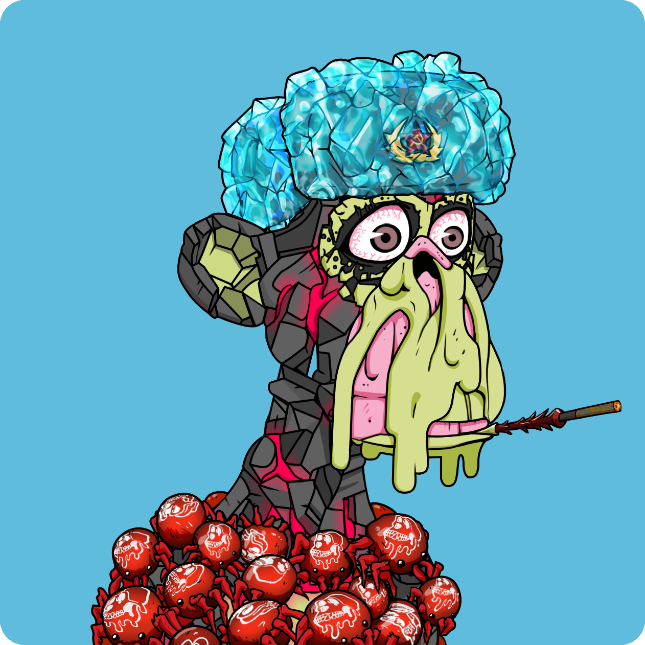 Yuga Labs - Mutant Ape Yacht Club - NFT # 3123