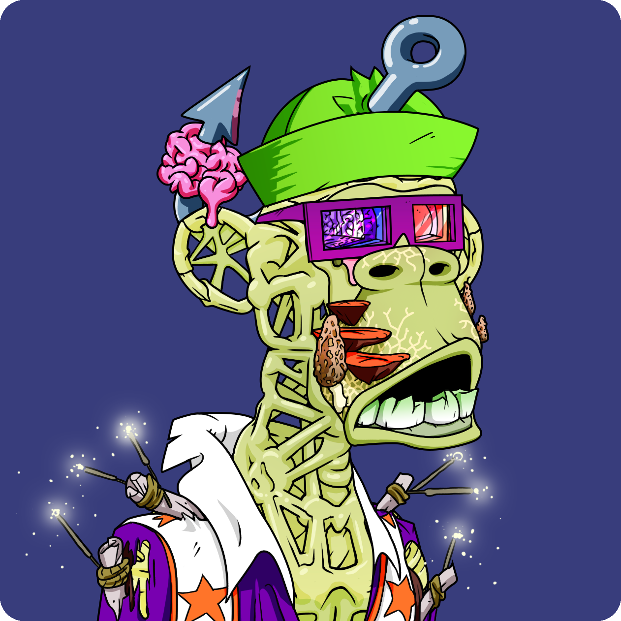 Yuga Labs - Mutant Ape Yacht Club - NFT # 27702