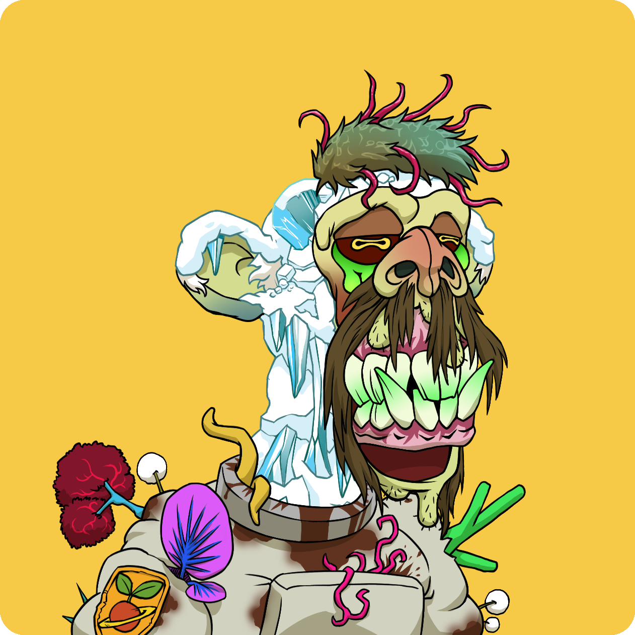 Yuga Labs - Mutant Ape Yacht Club - NFT # 1132