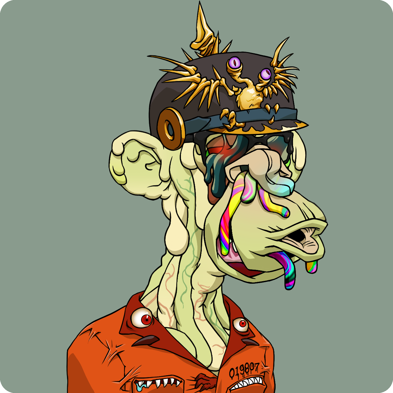 Yuga Labs - Mutant Ape Yacht Club - NFT # 25189