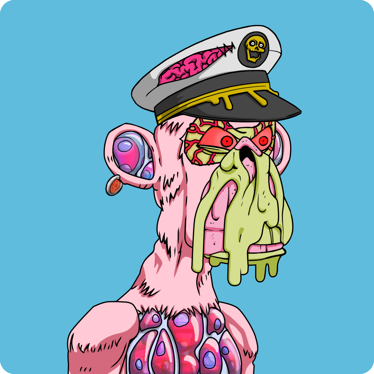 Yuga Labs - Mutant Ape Yacht Club - NFT # 25608