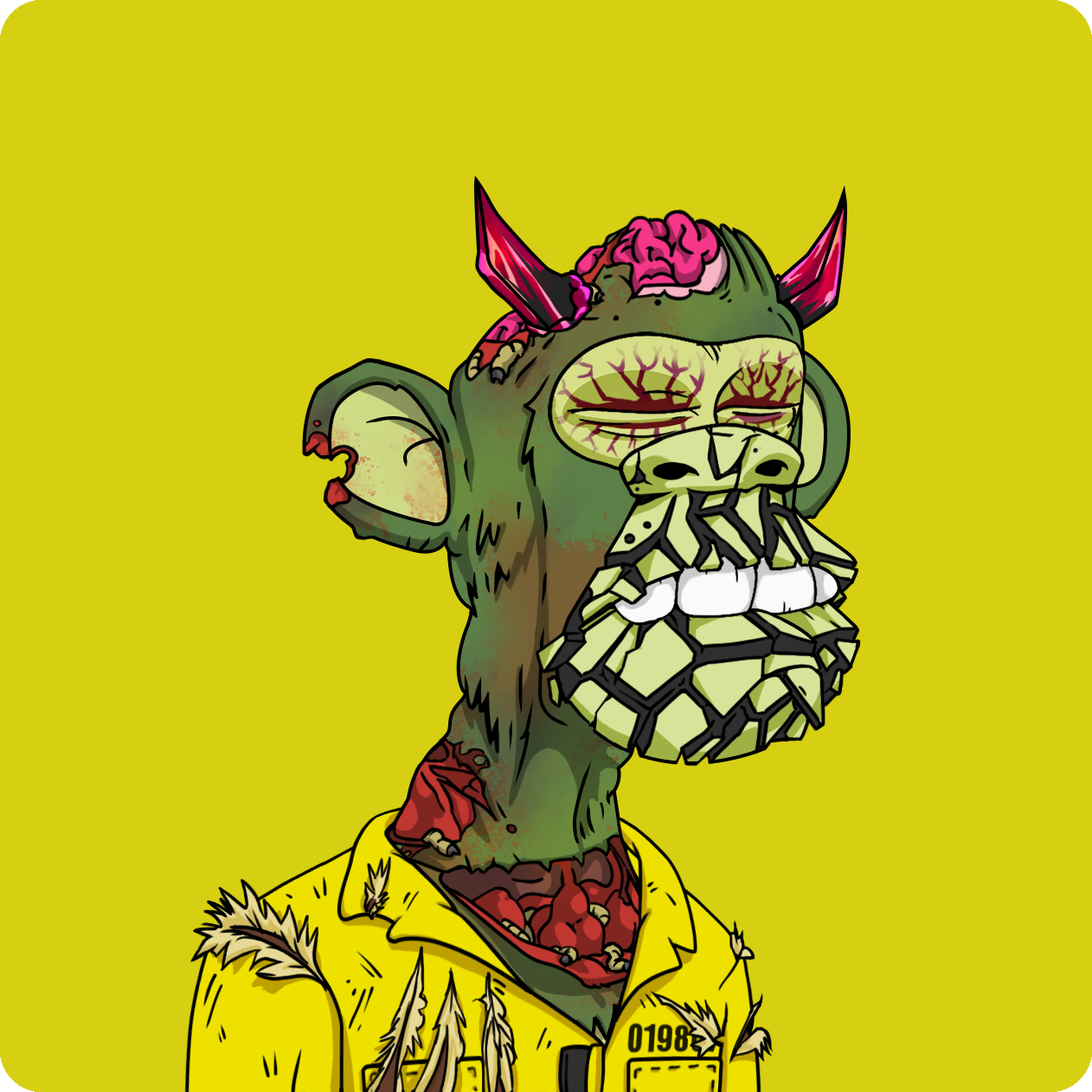 Yuga Labs - Mutant Ape Yacht Club - NFT # 5888