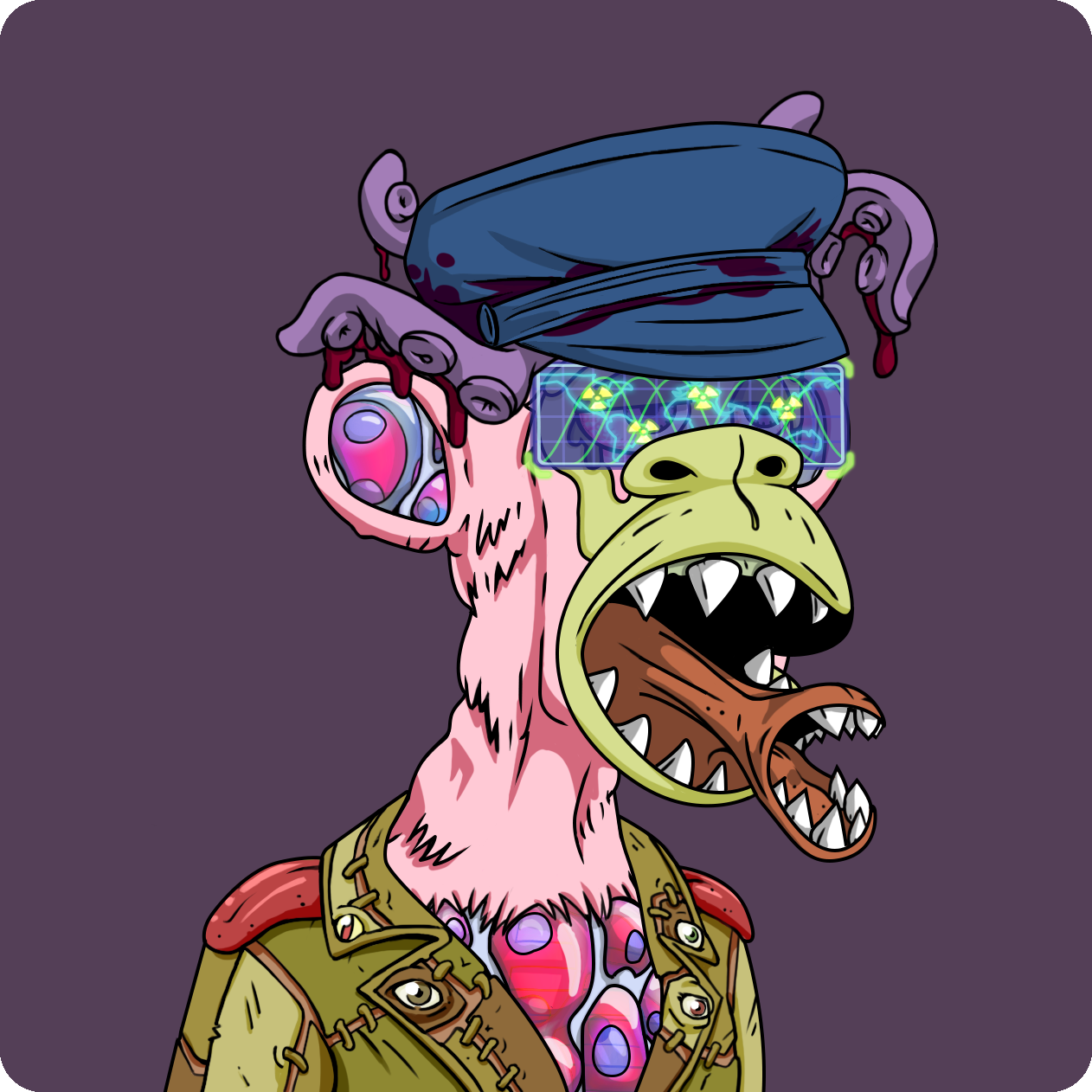 Yuga Labs - Mutant Ape Yacht Club - NFT # 1820