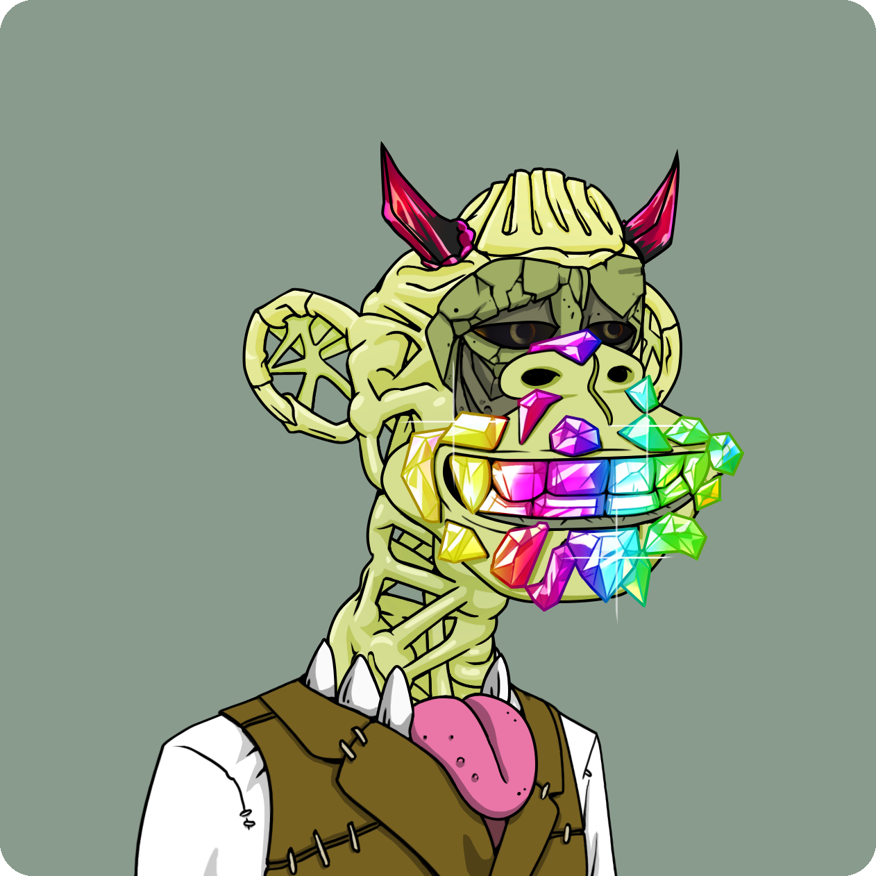 Yuga Labs - Mutant Ape Yacht Club - NFT # 14796