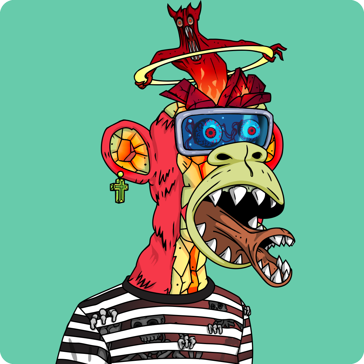 Yuga Labs - Mutant Ape Yacht Club - NFT # 1582