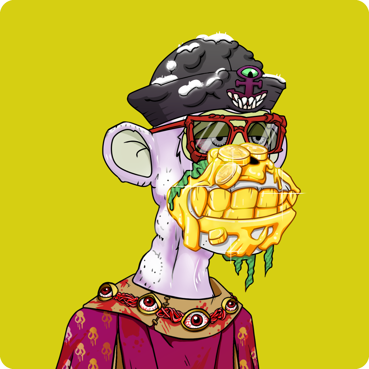 Yuga Labs - Mutant Ape Yacht Club - NFT # 9572