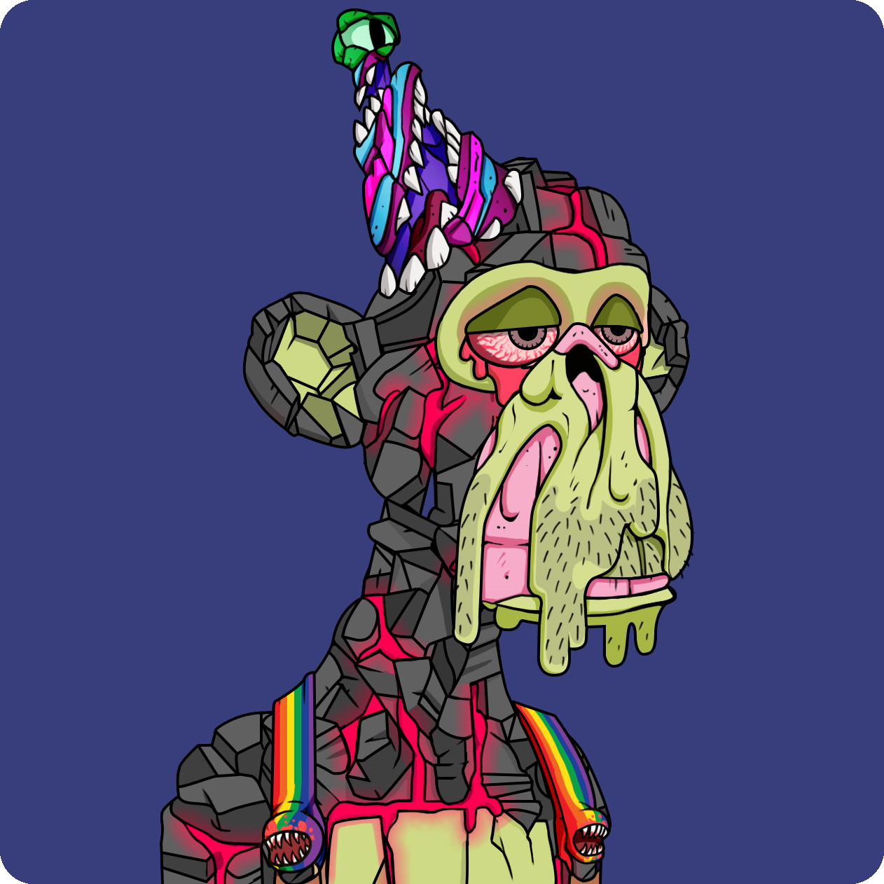 Yuga Labs - Mutant Ape Yacht Club - NFT # 27804