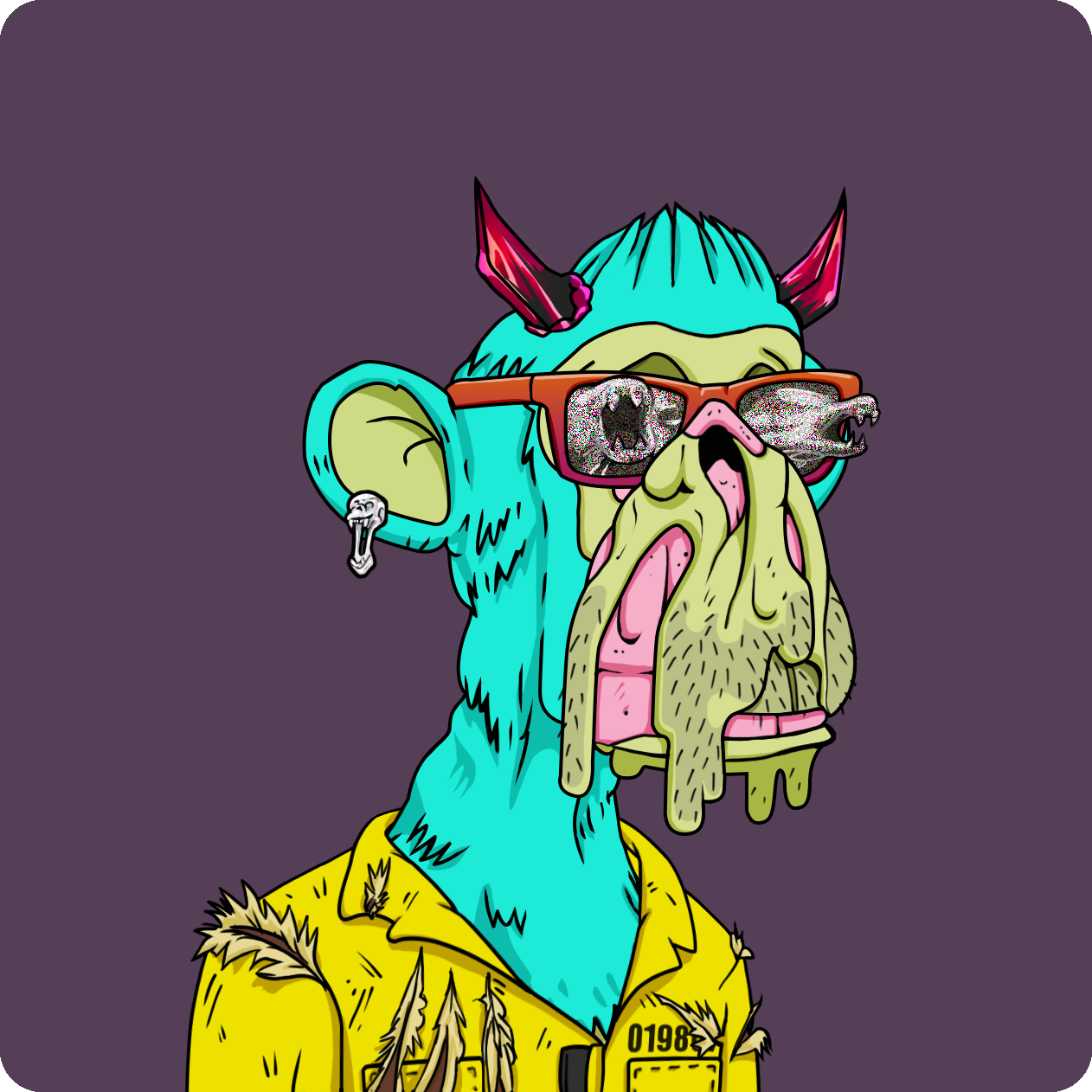 Yuga Labs - Mutant Ape Yacht Club - NFT # 1387