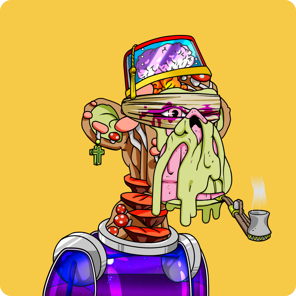 Yuga Labs - Mutant Ape Yacht Club - NFT # 6318