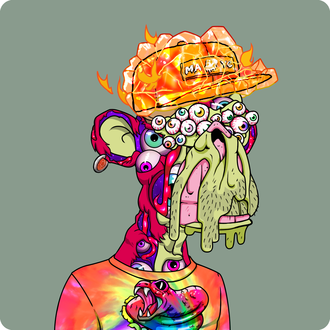 Yuga Labs - Mutant Ape Yacht Club - NFT # 5066