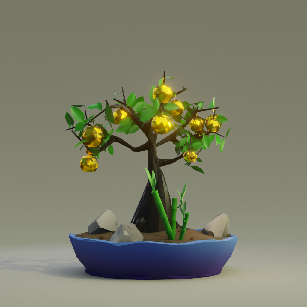 ZENFT Garden Society - Bonsai - Bonsai #8502 - NFT # 8502