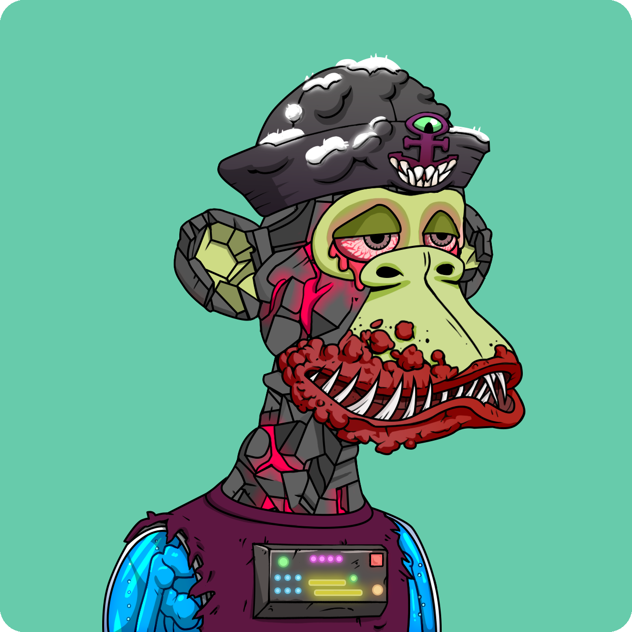 Yuga Labs - Mutant Ape Yacht Club - NFT # 8459