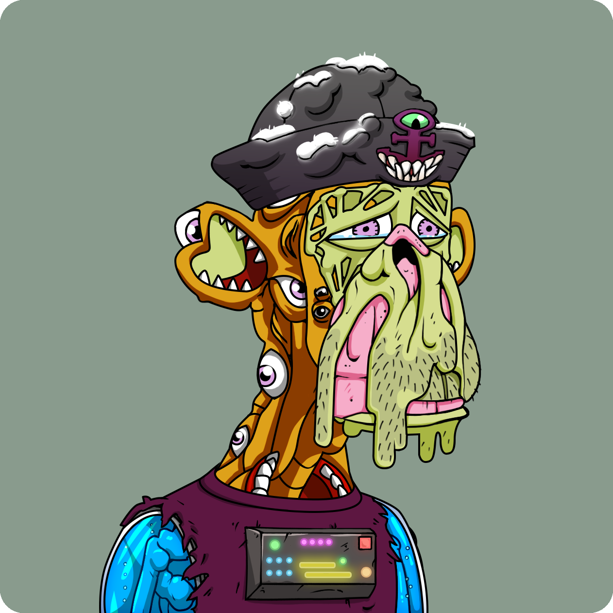 Yuga Labs - Mutant Ape Yacht Club - NFT # 2726