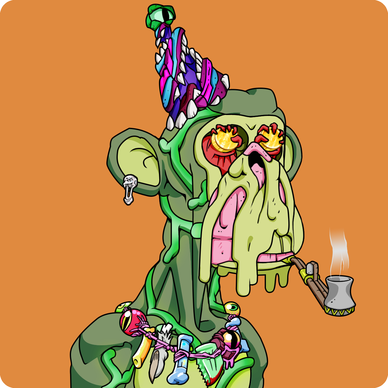 Yuga Labs - Mutant Ape Yacht Club - NFT # 6010