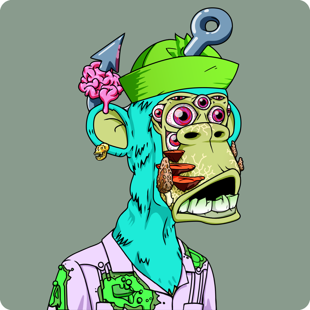 Yuga Labs - Mutant Ape Yacht Club - NFT # 28118