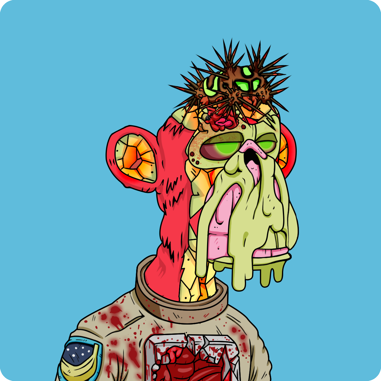 Yuga Labs - Mutant Ape Yacht Club - NFT # 10214