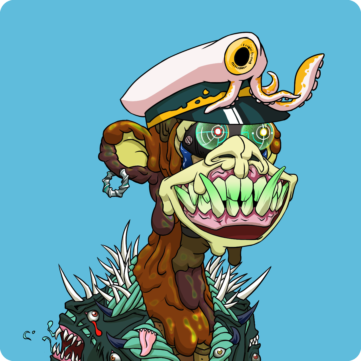 Yuga Labs - Mutant Ape Yacht Club - NFT # 4509