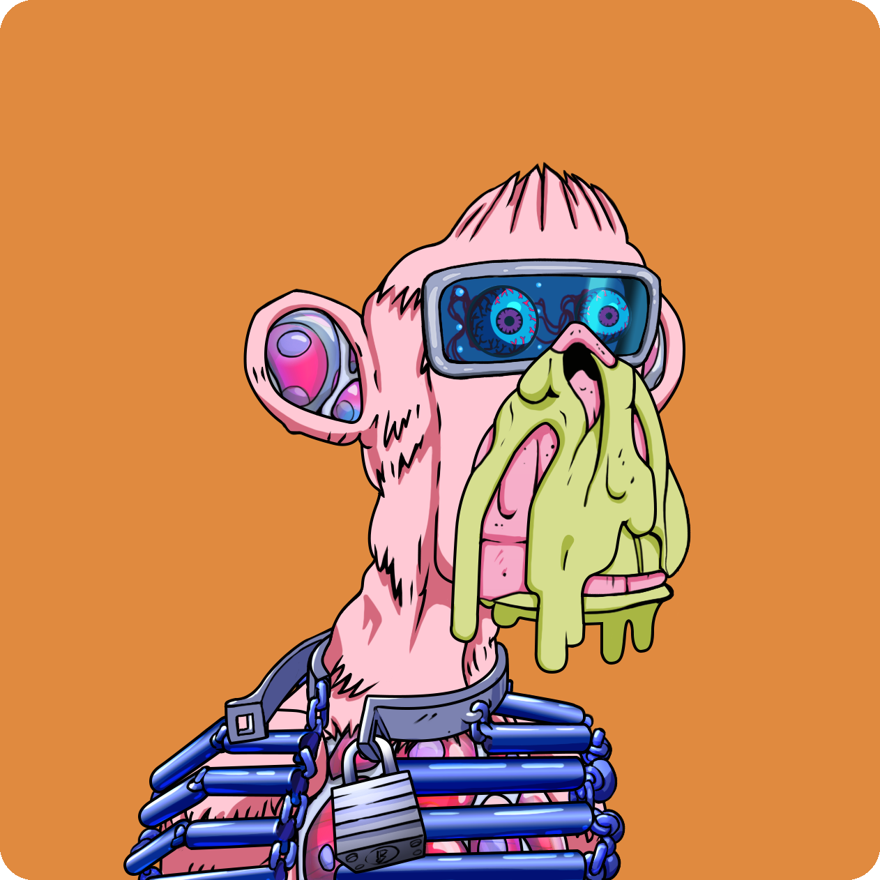 Yuga Labs - Mutant Ape Yacht Club - NFT # 3641