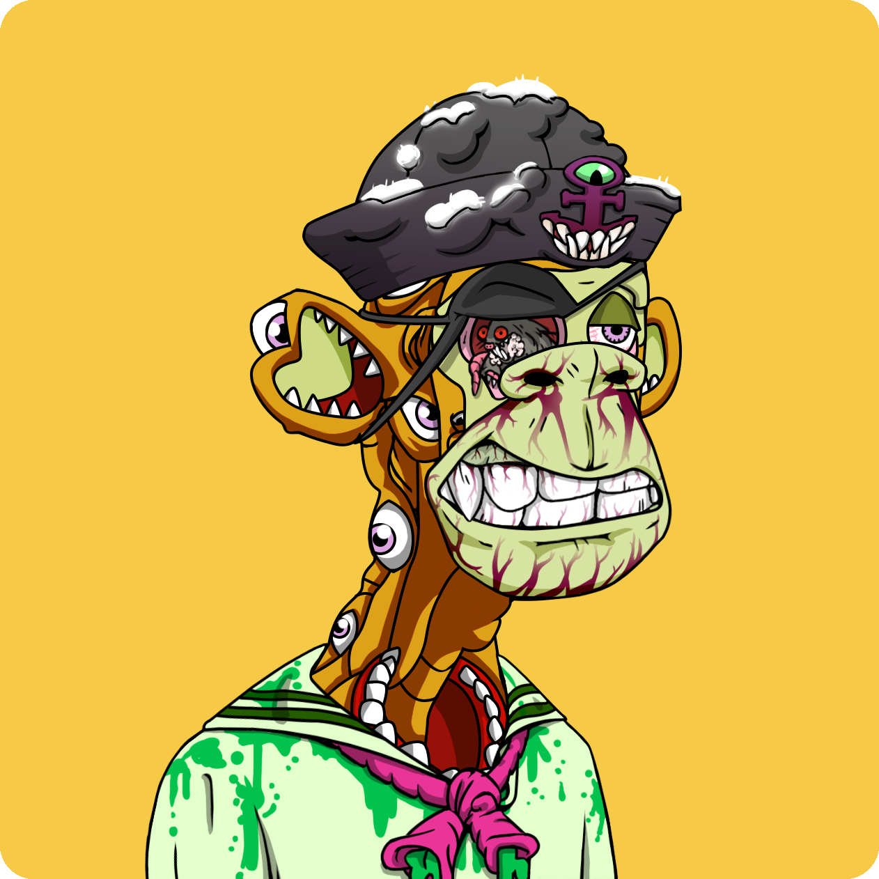 Yuga Labs - Mutant Ape Yacht Club - NFT # 976