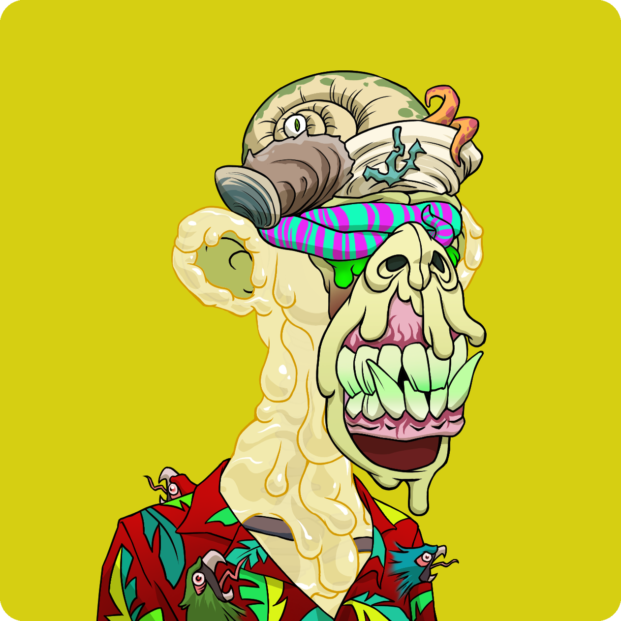 Yuga Labs - Mutant Ape Yacht Club - NFT # 972