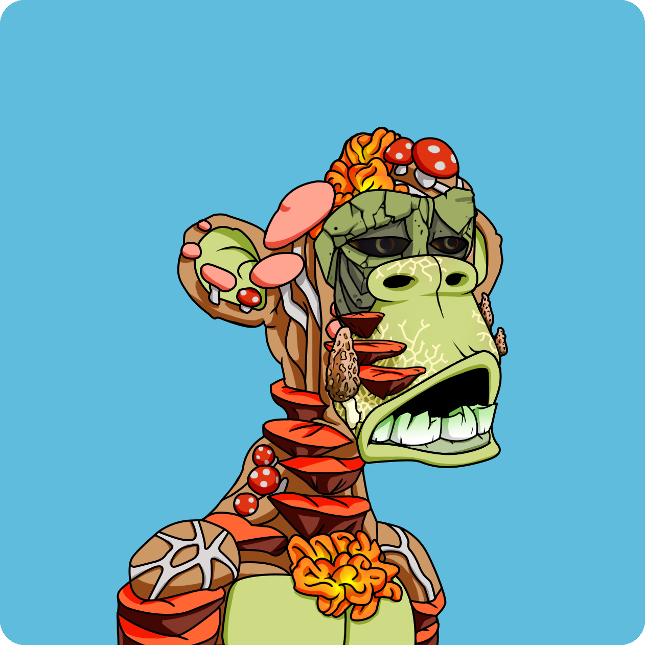 Yuga Labs - Mutant Ape Yacht Club - NFT # 4972