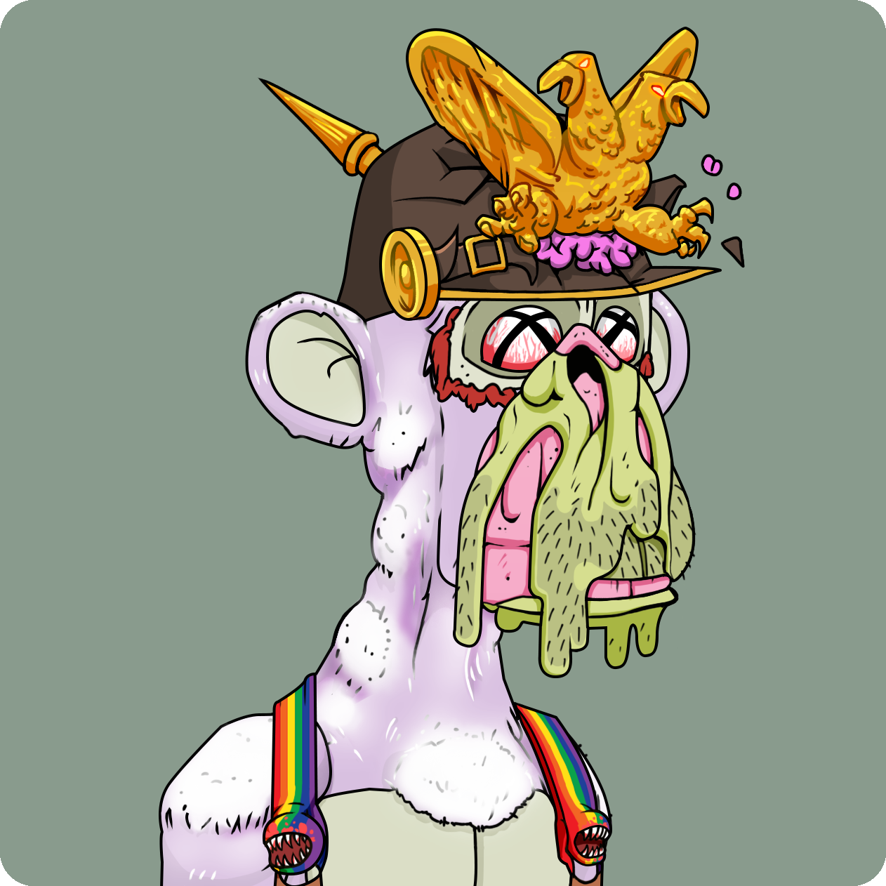 Yuga Labs - Mutant Ape Yacht Club - NFT # 10368