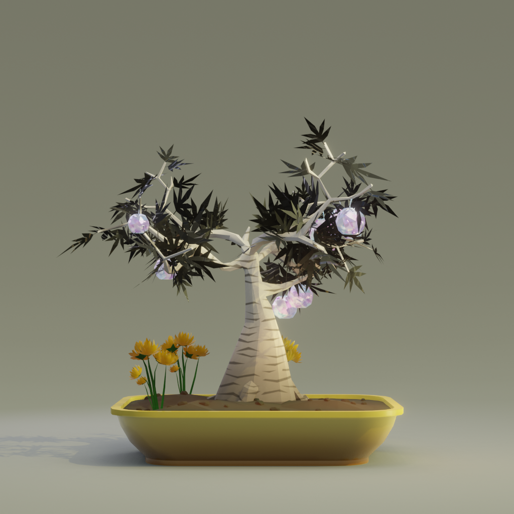 ZENFT Garden Society - Bonsai - Bonsai #195 - NFT # 195