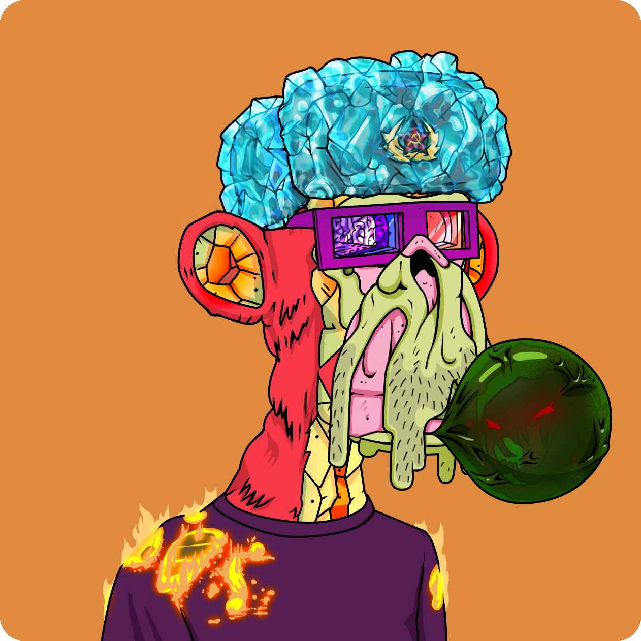 Yuga Labs - Mutant Ape Yacht Club - NFT # 721