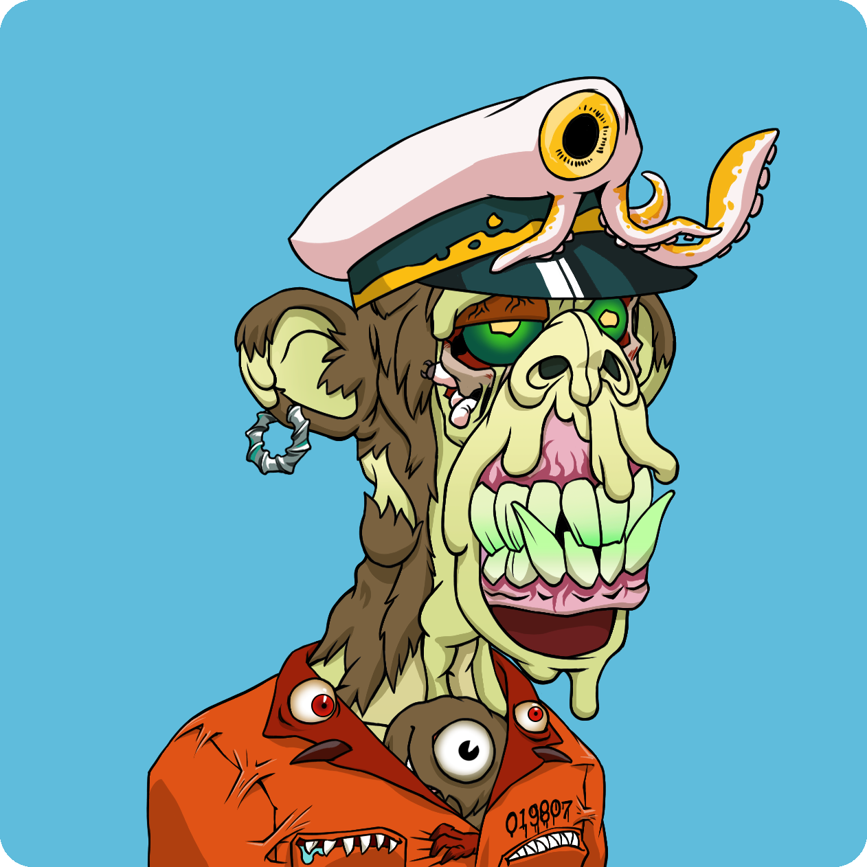 Yuga Labs - Mutant Ape Yacht Club - NFT # 4002