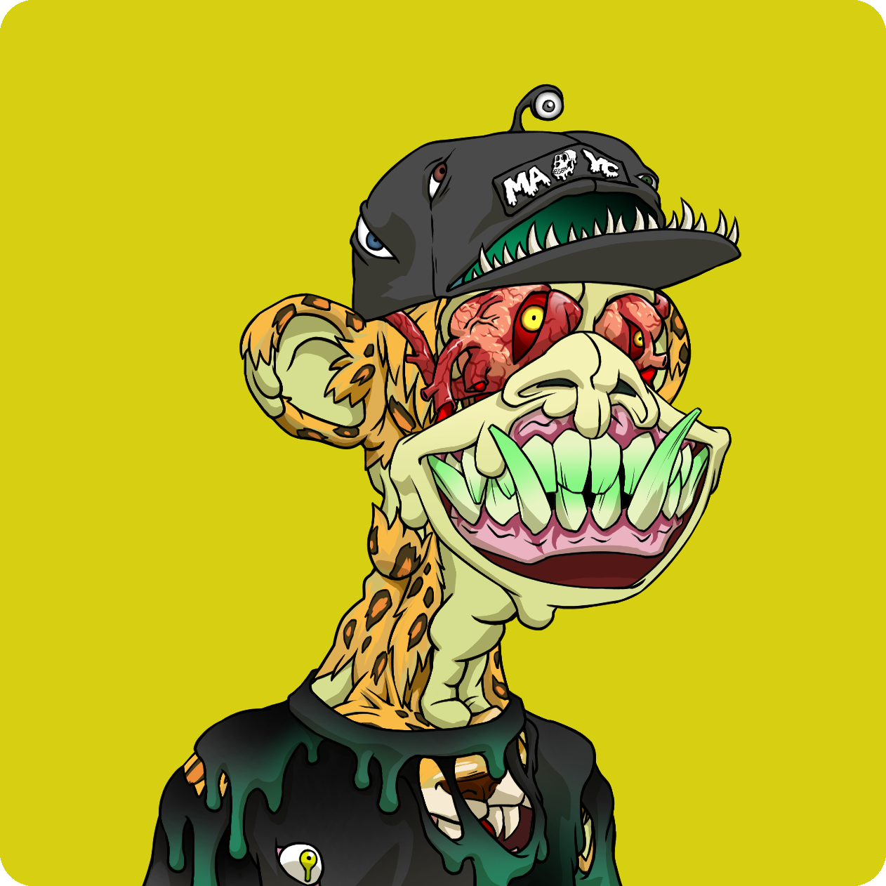 Yuga Labs - Mutant Ape Yacht Club - NFT # 16525