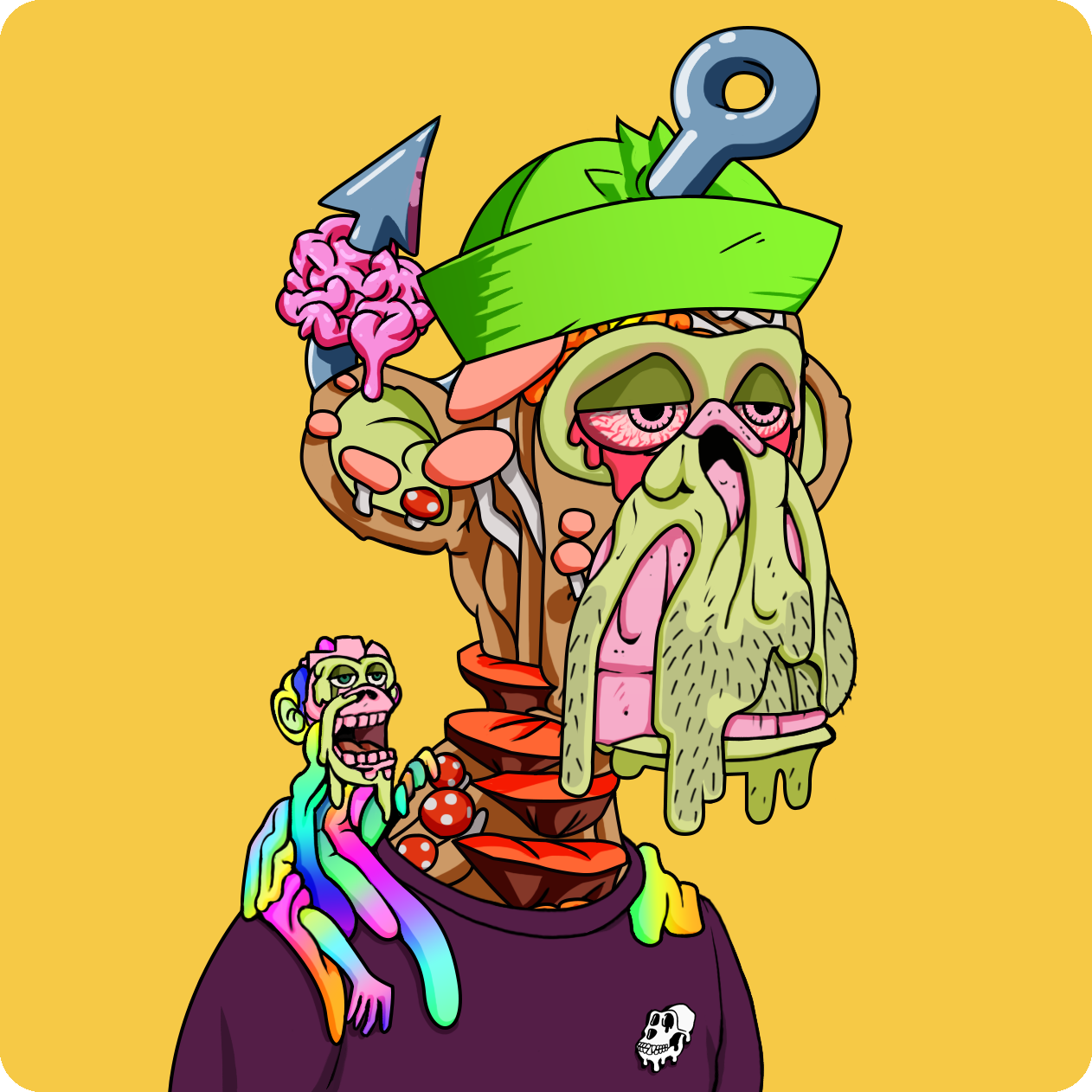 Yuga Labs - Mutant Ape Yacht Club - NFT # 10972