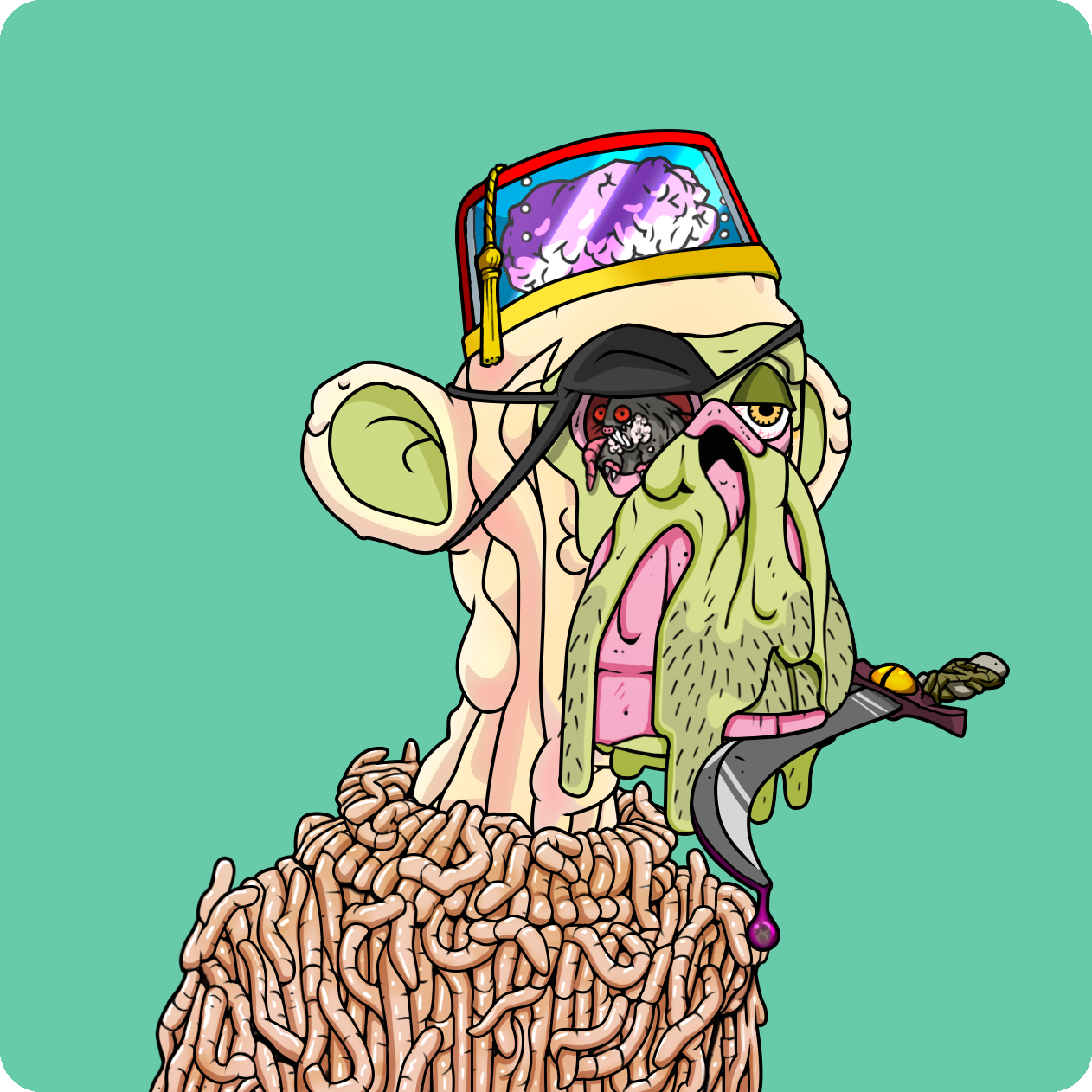 Yuga Labs - Mutant Ape Yacht Club - NFT # 19492