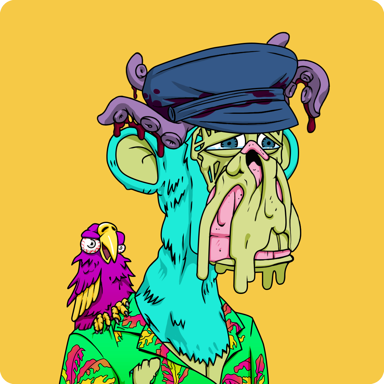 Yuga Labs - Mutant Ape Yacht Club - NFT # 21280