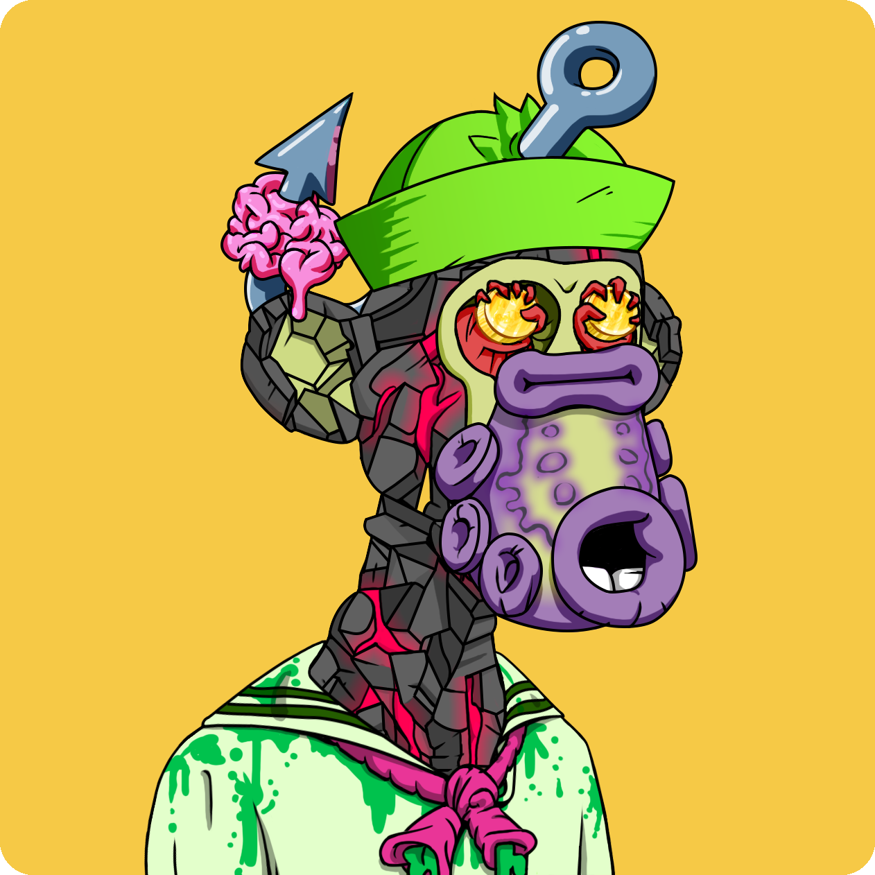 Yuga Labs - Mutant Ape Yacht Club - NFT # 8320