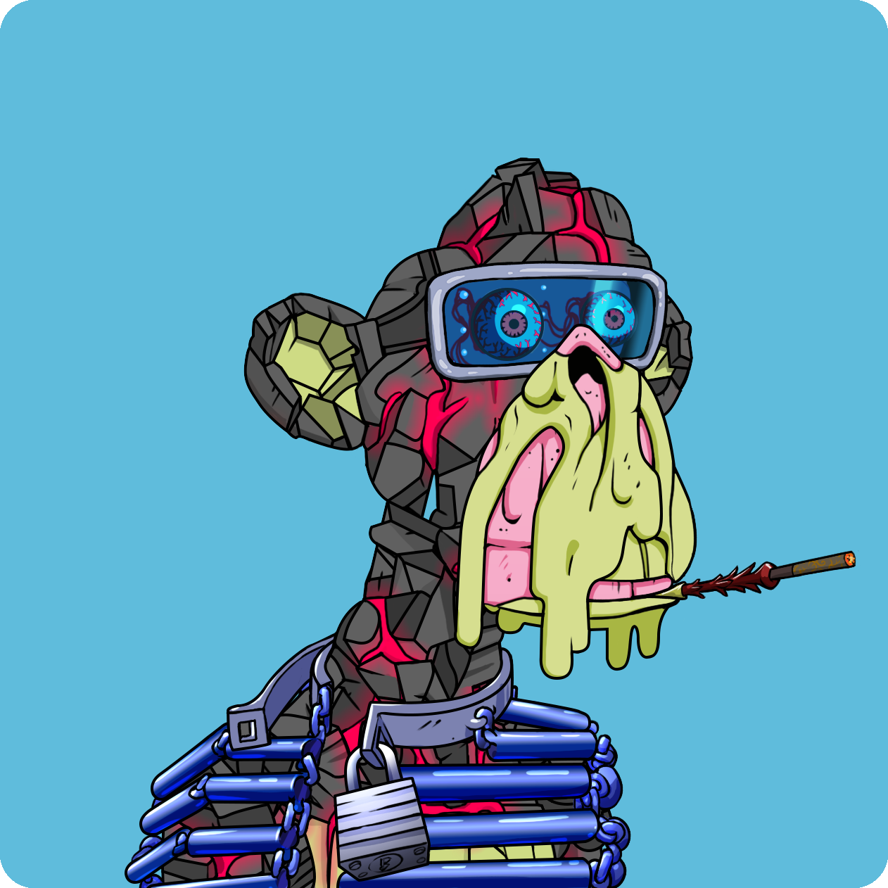 Yuga Labs - Mutant Ape Yacht Club - NFT # 1542